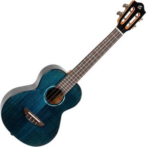 Flight Iris Tenor Tinta Ukulele Trans Blue Flight Iris Tenor Tinta Ukulele Trans Blue