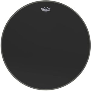Remo Powerstroke 3 Ebony 24" Resonant Bass Drum Head Remo Powerstroke 3 Ebony 24" Resonant Bass Drum Head