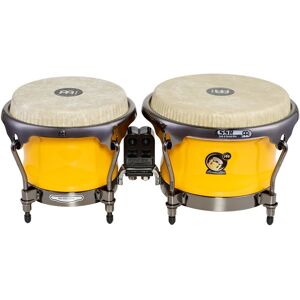 Meinl Percussion Artist Series Alexandra Alban Signature 7" & 8 1/2" Bongo Sunrise Yellow Meinl Percussion Artist Series Alexandra Alban Signature 7" & 8 1/2" Bongo Sunrise Yellow