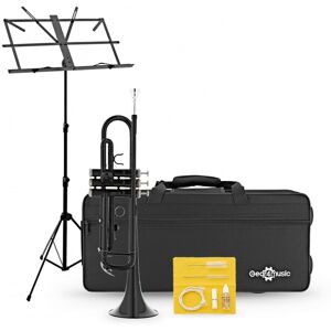 Student Trumpet Beginner Pack by Gear4music Black Student Trumpet Beginner Pack by Gear4music Black