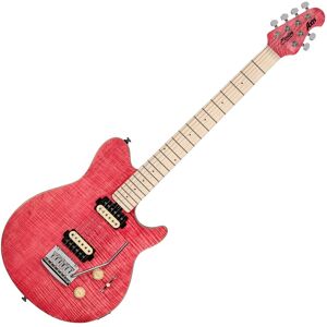 Sterling by Music Man Sterling Axis AX3 Flame Maple Stain Pink Sterling by Music Man Sterling Axis AX3 Flame Maple Stain Pink
