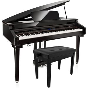 GDP-200 Digital Grand Piano with Stool by Gear4music GDP-200 Digital Grand Piano with Stool by Gear4music