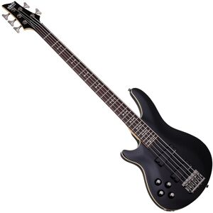 Schecter Omen-5 Left Handed Bass Guitar Black Schecter Omen-5 Left Handed Bass Guitar Black