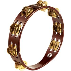 Meinl Percussion 2 Row Wood Tambourine Brass Jingles TA2B-AB Meinl Percussion 2 Row Wood Tambourine Brass Jingles TA2B-AB