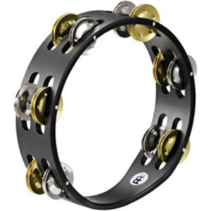 Meinl Percussion 2 Row Mixed Jingles Black CTA2MBK Meinl Percussion 2 Row Mixed Jingles Black CTA2MBK