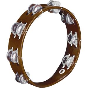 Meinl Percussion Tambourine Aluminum Jingles African Brown TA2AAB Meinl Percussion Tambourine Aluminum Jingles African Brown TA2AAB