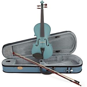 Stentor Harlequin Violin Outfit Light Blue Full Size Stentor Harlequin Violin Outfit Light Blue Full Size