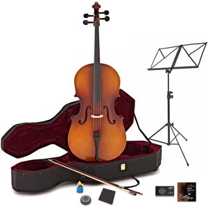 Student 3/4 Size Cello Beginner Pack by Gear4music Antique Fade Student 3/4 Size Cello Beginner Pack by Gear4music Antique Fade
