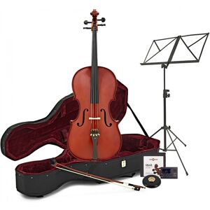 Student Plus 1/2 Size Cello Beginner Pack by Gear4music Student Plus 1/2 Size Cello Beginner Pack by Gear4music