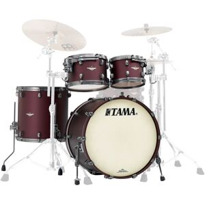 TAMA Starclassic Maple 22" 4pc Shell Pack Flat Burgundy Metallic TAMA Starclassic Maple 22" 4pc Shell Pack Flat Burgundy Metallic