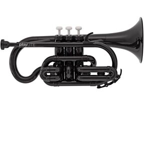 playLITE Hybrid Cornet by Gear4music Black playLITE Hybrid Cornet by Gear4music Black