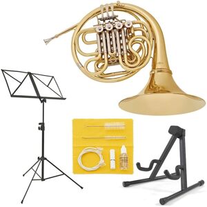 Student Double French Horn Beginner Pack by Gear4music Student Double French Horn Beginner Pack by Gear4music