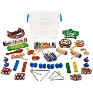 32pc KS1 Rainbow Classroom Percussion Set by Gear4music 32pc KS1 Rainbow Classroom Percussion Set by Gear4music