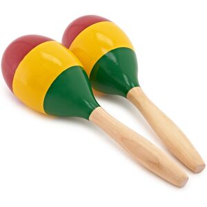 Large Wooden Maracas by Gear4music Large Wooden Maracas by Gear4music