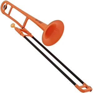 pBone music pBone Plastic Trombone Orange pBone music pBone Plastic Trombone Orange