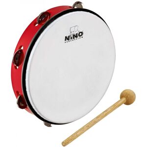 Nino by Meinl 10" ABS Tambourine Red Nino by Meinl 10" ABS Tambourine Red
