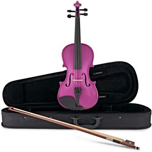 Student 1/2 Violin by Gear4music Purple Sparkle Student 1/2 Violin by Gear4music Purple Sparkle