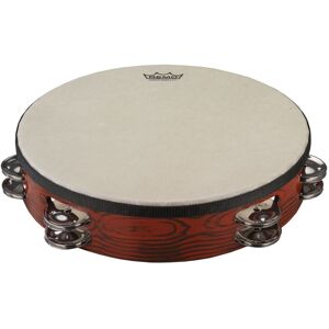 Remo 10 Pre-Tuned 2-Row Gospel Tambourine Remo 10 Pre-Tuned 2-Row Gospel Tambourine