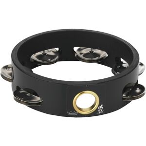 Remo 6 Single Row Headless Tambourine Black Remo 6 Single Row Headless Tambourine Black