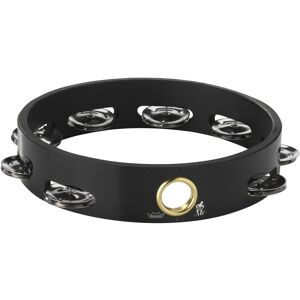 Remo 8 Single Row Headless Tambourine Black Remo 8 Single Row Headless Tambourine Black
