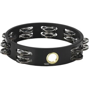 Remo 8 2-Row Headless Tambourine Black Remo 8 2-Row Headless Tambourine Black