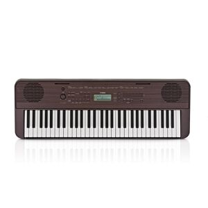 Yamaha PSR E360 Portable Keyboard Dark Walnut Yamaha PSR E360 Portable Keyboard Dark Walnut