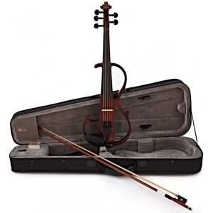 5 String Electric Violin by Gear4music Trans Red 5 String Electric Violin by Gear4music Trans Red