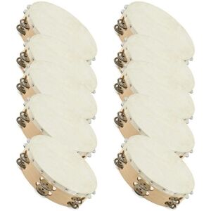 Tambourine by Gear4music 9" Pack of 10 Tambourine by Gear4music 9" Pack of 10