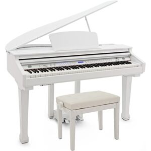 GDP-100 Digital Grand Piano with Stool by Gear4music Gloss White GDP-100 Digital Grand Piano with Stool by Gear4music Gloss White