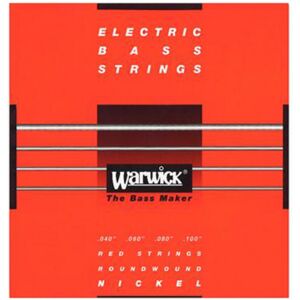 Warwick 46210 Red Label Medium-Light Bass Strings (40-100) 4-String Warwick 46210 Red Label Medium-Light Bass Strings (40-100) 4-String