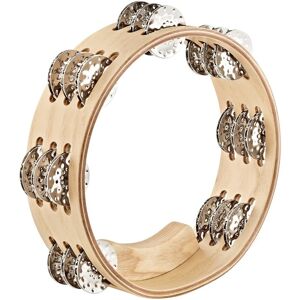Meinl 3 Row Artisan Edition Tambourine Steel Jingles Natural Meinl 3 Row Artisan Edition Tambourine Steel Jingles Natural