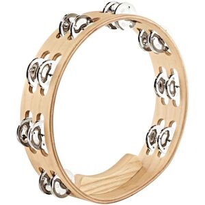 Meinl 2 Row Artisan Edition Tambourine Steel Jingles Natural Meinl 2 Row Artisan Edition Tambourine Steel Jingles Natural