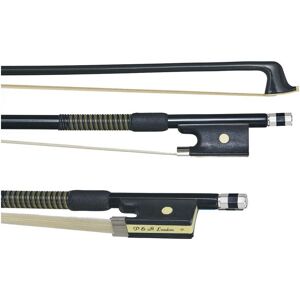 P&H Bows P&H Viola Bow Black Fibreglass 15-16 Inch P&H Bows P&H Viola Bow Black Fibreglass 15-16 Inch