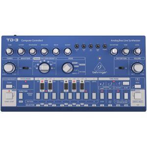 Behringer TD-3-BU Analog Bass Line Synthesizer Blue Behringer TD-3-BU Analog Bass Line Synthesizer Blue