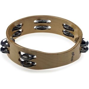 Stagg 10 Headless Wooden Tambourine Two Rows Stagg 10 Headless Wooden Tambourine Two Rows