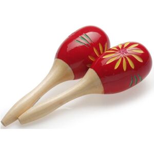 Stagg 16cm Wood Maracas Red Stagg 16cm Wood Maracas Red