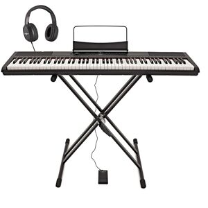 SDP-2 Stage Piano by Gear4music + Stand Pedal and Headphones SDP-2 Stage Piano by Gear4music + Stand Pedal and Headphones