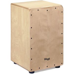 Stagg Medium Sized Natural Cajon /w Bag Stagg Medium Sized Natural Cajon /w Bag