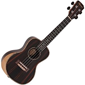Hartwood Sonata Armrest Concert Ukulele AA Solid Ebony Hartwood Sonata Armrest Concert Ukulele AA Solid Ebony