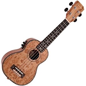 Hartwood Sonata Soprano Electro-Ukulele Quilted Ash Hartwood Sonata Soprano Electro-Ukulele Quilted Ash