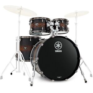 Yamaha Live Custom Hybrid Oak 22 4pc Shell Pack Earth Sunburst Yamaha Live Custom Hybrid Oak 22 4pc Shell Pack Earth Sunburst