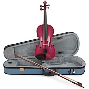 Stentor Harlequin Violin Outfit Raspberry Pink Full Size Stentor Harlequin Violin Outfit Raspberry Pink Full Size