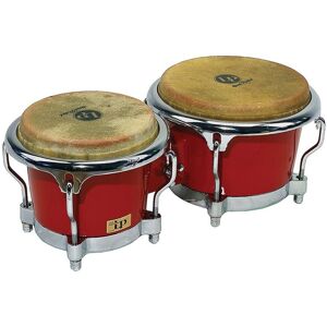 Latin Percussion LP Fiberglass Bongos Red Chrome Hardware Latin Percussion LP Fiberglass Bongos Red Chrome Hardware