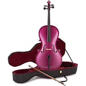 Student 3/4 Size Cello by Gear4music Purple Sparkle Student 3/4 Size Cello by Gear4music Purple Sparkle
