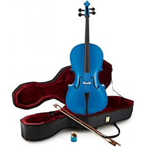 Student 1/4 Size Cello by Gear4music Blue Student 1/4 Size Cello by Gear4music Blue