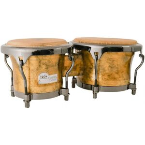 Toca Percussion Toca Custom Deluxe Bongos Sahara Gold Toca Percussion Toca Custom Deluxe Bongos Sahara Gold