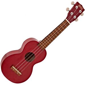 Mahalo Kahiko Ukulele Transparent Red Mahalo Kahiko Ukulele Transparent Red