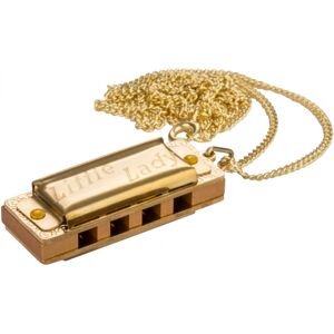 Hohner Little Lady Harmonica Gold with Chain Hohner Little Lady Harmonica Gold with Chain