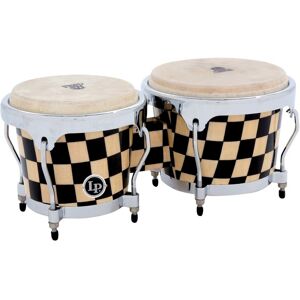 Latin Percussion LP Aspire Accent Bongos Checkerboard Latin Percussion LP Aspire Accent Bongos Checkerboard