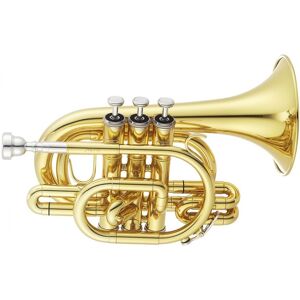 Jupiter JTR710 Pocket Trumpet Clear Lacquer Jupiter JTR710 Pocket Trumpet Clear Lacquer